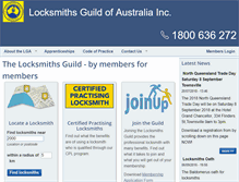 Tablet Screenshot of lga.org.au